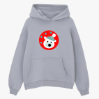 Толстовка худи оверсайз