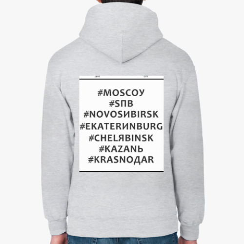 Толстовка худи #SПB