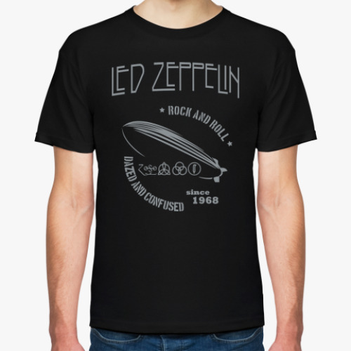 Футболка с принтом Led Zeppelin