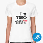 Женская спортивная футболка