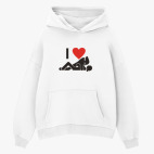 Толстовка худи оверсайз