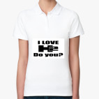 Женская рубашка поло