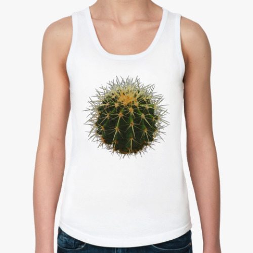 Женская майка с принтом Кактус