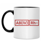 Кружка двухцветная