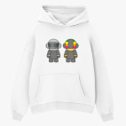 Толстовка худи оверсайз