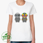 Женская футболка органик