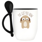 Кружка с ложкой