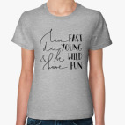 Женская футболка