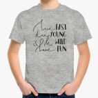 Детская футболка