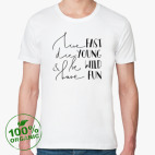 Мужская футболка органик