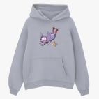 Толстовка худи оверсайз