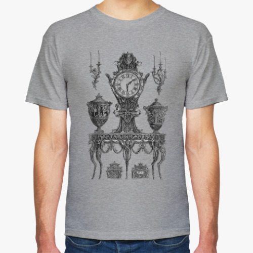 Футболка с принтом Часы