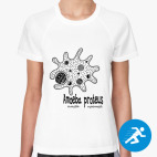 Женская спортивная футболка