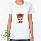 Женская футболка органик