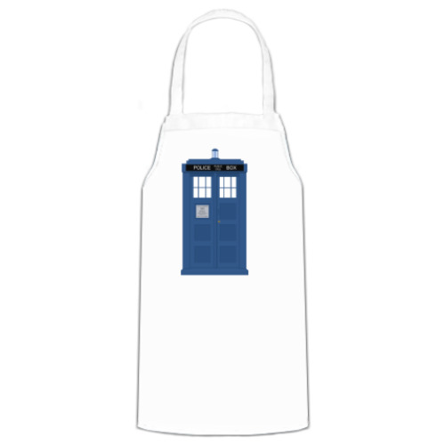 Фартук с принтом Tardis
