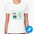 Женская спортивная футболка