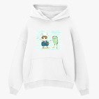 Толстовка худи оверсайз