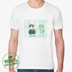 Мужская футболка органик