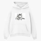 Толстовка худи оверсайз