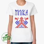 Женская футболка органик