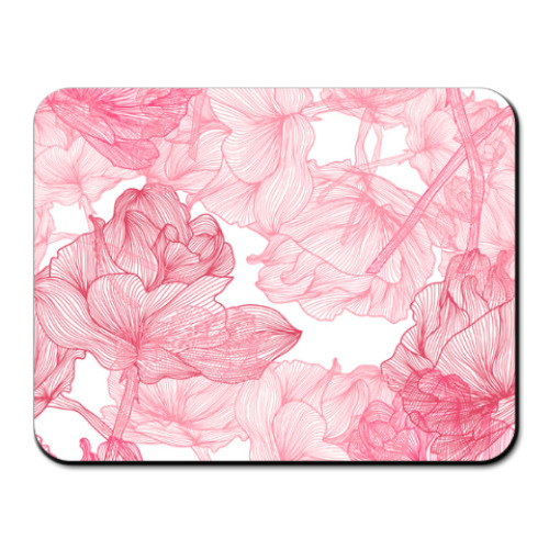 Коврик для мыши с принтом Розы