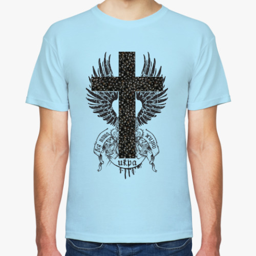 Футболка с принтом Вся наша жизнь - икра!