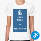 Женская спортивная футболка