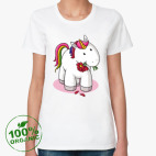 Женская футболка органик