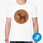 Мужская спортивная футболка