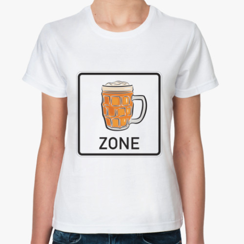 Классическая футболка Beer Zone