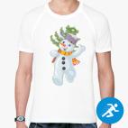 Мужская спортивная футболка