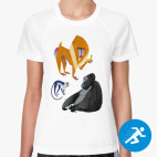 Женская спортивная футболка