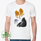 Мужская футболка органик