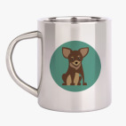 Кружка металлическая