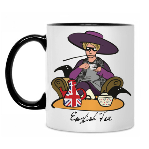 Кружка с принтом 'English Tea'