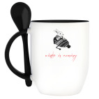 Кружка с ложкой