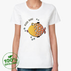 Женская футболка органик