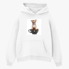 Толстовка худи оверсайз