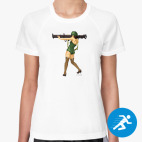 Женская спортивная футболка
