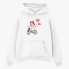 Толстовка худи оверсайз