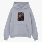 Толстовка худи оверсайз