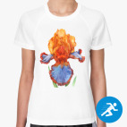 Женская спортивная футболка