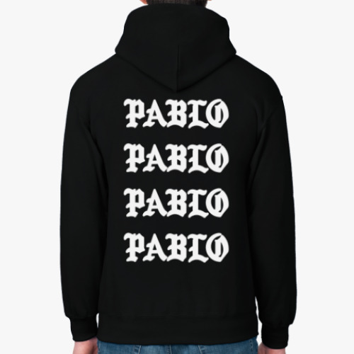 Толстовка худи с принтом Kanye West (Канье) - The Life Of Pablo (Paris)