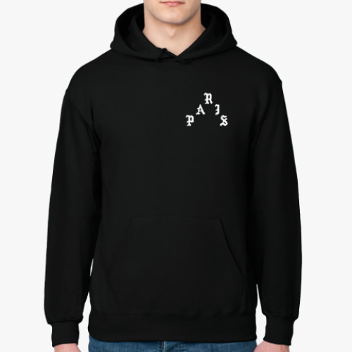 Толстовка худи с принтом Kanye West (Канье) - The Life Of Pablo (Paris)