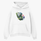 Толстовка худи оверсайз