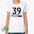 Женская футболка органик