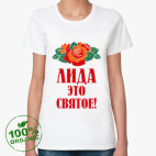 Женская футболка органик