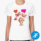 Женская спортивная футболка