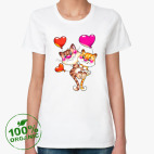 Женская футболка органик