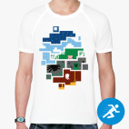 Мужская спортивная футболка